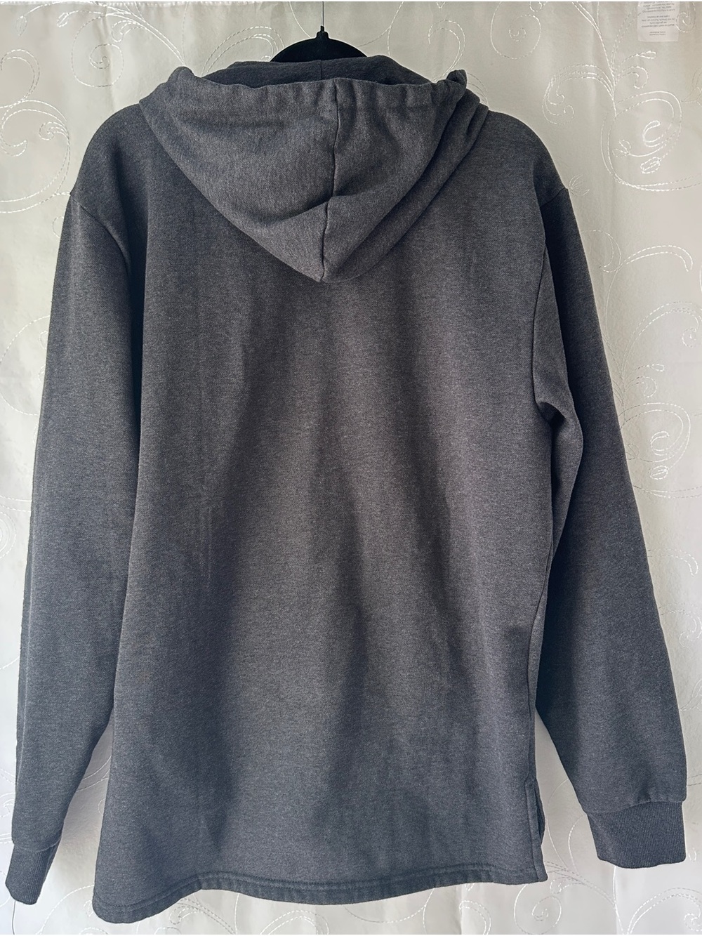Puma Gray Logo Hoodie with White Branding - Picture 5 of 5